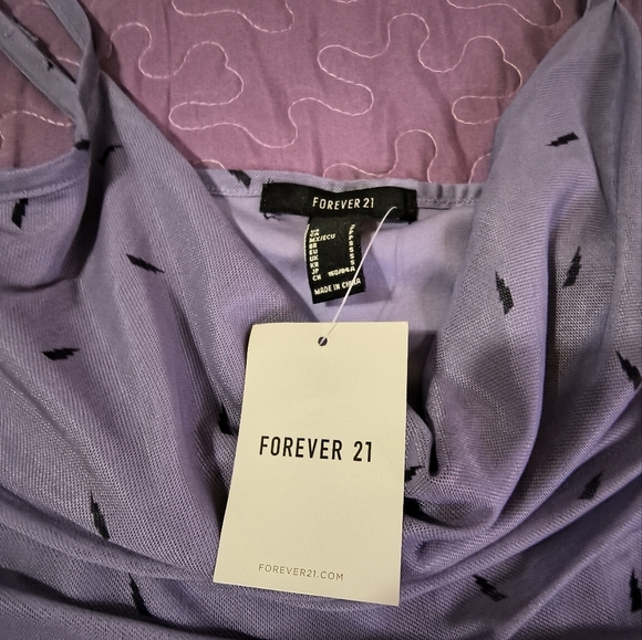 Forever 21 Purple Dress NWT - Picture 4 of 4